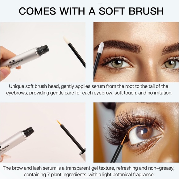 2 IN 1 KIT Eyebrow Growth Serum & Eyelash Growth Serum - Picture 5 of 12